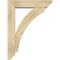 Ekena Millwork Thorton Slat Rough Sawn Bracket w/ Offset Brace, Douglas Fir, 6"W x 24"D x 32"H BKT0604X24X32THR06RDF - alternate 2